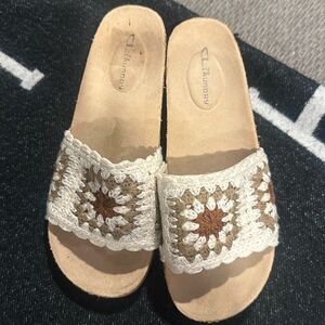 CL by Laundry, knitted sandals, size 41